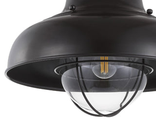 Olea 13" Metal LED Semi-Flush Mount