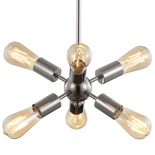 Lilac 17.5" Sputnik Metal LED Pendant