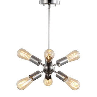 Lilac 17.5" Sputnik Metal LED Pendant