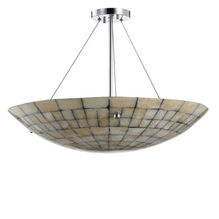 Lovebird 24" Marble/Metal LED Pendant