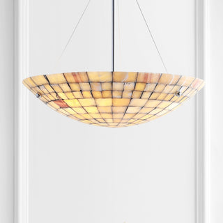 Lovebird 24" Marble/Metal LED Pendant