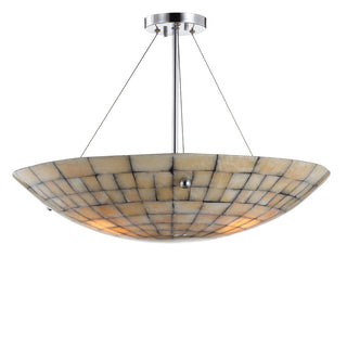 Lovebird 24" Marble/Metal LED Pendant