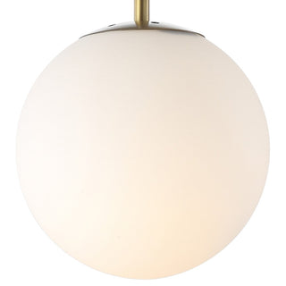 Elowen 7.75" Metal/Glass Globe LED Pendant