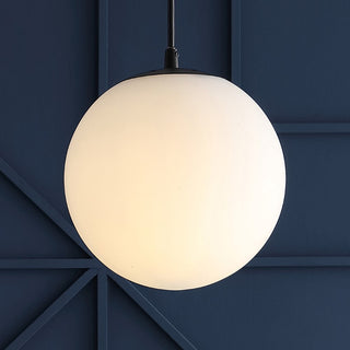 Elowen 7.75" Metal/Glass Globe LED Pendant