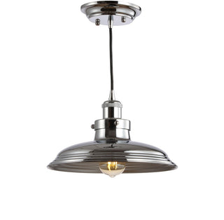 Stowe 11" Adjustable Iron Industrial Rustic LED Pendant