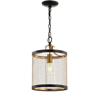 Lobelia 10" Lantern Metal LED Pendant