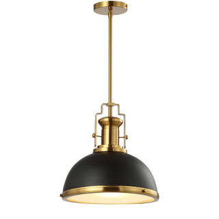 Patterson Adjustable Iron/Glass Vintage Classic LED Pendant