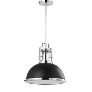 Patterson Adjustable Iron/Glass Vintage Classic LED Pendant