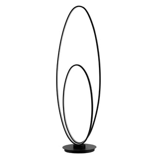 The Looper 47" Metal Modern Contemporary Oval Dimmable Integrated LED Floor Lamp