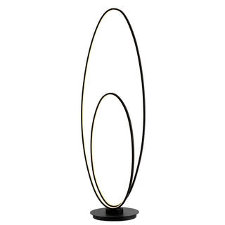 The Looper 47" Metal Modern Contemporary Oval Dimmable Integrated LED Floor Lamp