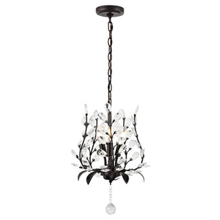 Nordic 28.5" Contemporary Bohemian Iron/Acrylic LED Pendant