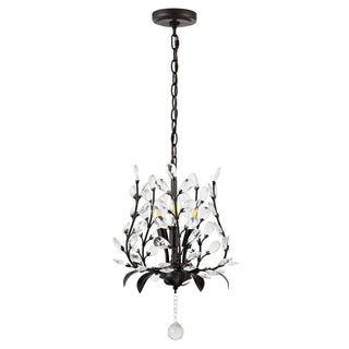 Nordic 28.5" Contemporary Bohemian Iron/Acrylic LED Pendant