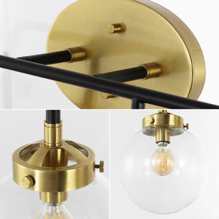 Iris 30.75" 4-Light Industrial Wall Sconce