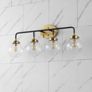 Iris 30.75" 4-Light Industrial Wall Sconce