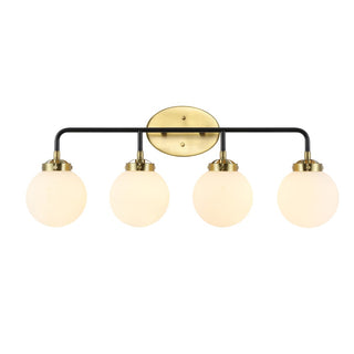 Iris Brass Vanity Industrial Wall Sconce