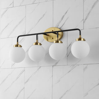 Iris 30.75" 4-Light Industrial Wall Sconce