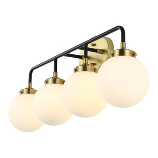 Iris Brass Vanity Industrial Wall Sconce