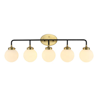 Iris 38" 5-Light Industrial Wall Sconce