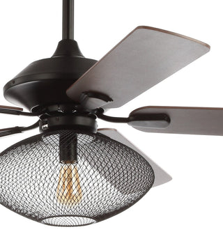 Madarasz 52" 1-Light Mid-century LED Ceiling Fan With Remote