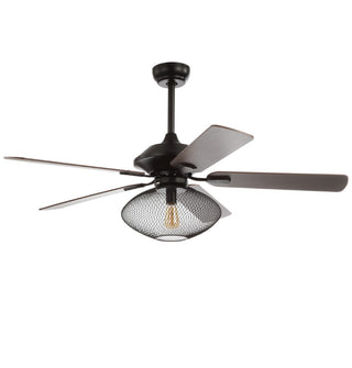 Madarasz 52" 1-Light Mid-century LED Ceiling Fan With Remote