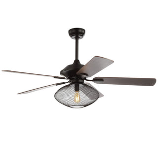 Madarasz 52" 1-Light Mid-century LED Ceiling Fan With Remote