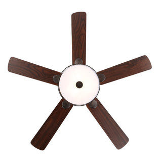 Nicobar Drum Shade LED Ceiling Fan With Remote