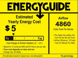 Sundowner 52" Rustic Industrial Iron/Wood/Seeded Glass Mobile-App/Remote-Controlled LED Ceiling Fan