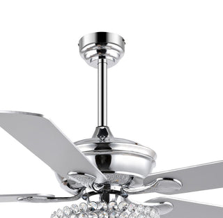 Dennis 52" Traditional Transitional Iron LED CEILING FAN