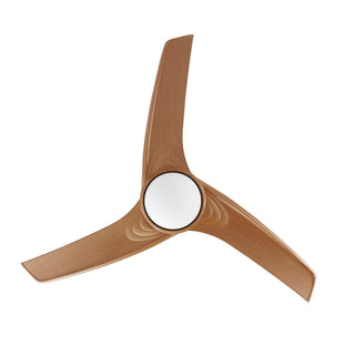 Marissa 52" Contemporary Industrial Iron/Plastic Mobile-App/Remote-Controlled 6-Speed Propeller Integrated LED Ceiling Fan