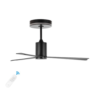 Levien 52" 1-Light Contemporary Minimalist 6-Speed Iron Height Adjustable Integrated LED Ceiling Fan with Remote