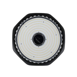 Nambra 12 in. 200-Watt Integrated LED High Bay Indoor/Outdoor UFO Light with 26000 Lumens 5000K, Black