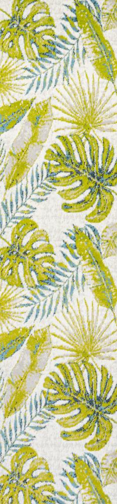 Philodendron Tropical Leaves Area Rug