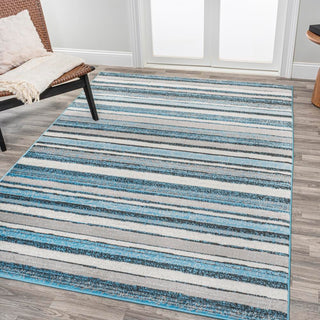 Wisteria Beach Strie' Striped Area Rug