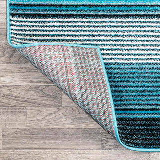 Plymouth Gradient Ticking Striped Area Rug