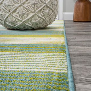 Plymouth Gradient Ticking Striped Area Rug