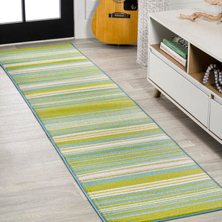 Plymouth Gradient Ticking Striped Area Rug