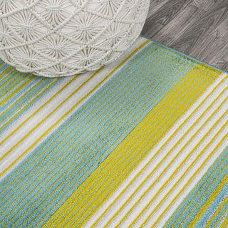 Plymouth Gradient Ticking Striped Area Rug