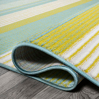 Plymouth Gradient Ticking Striped Area Rug