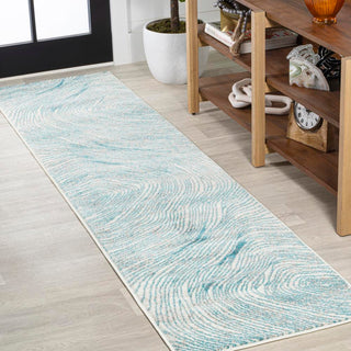 Basco Woodgrain Geometric Area Rug