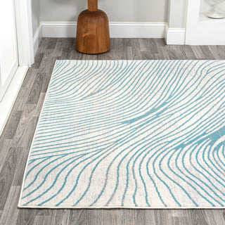 Basco Woodgrain Geometric Area Rug