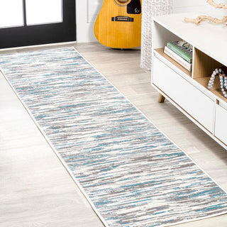 Lance Abstract Linear Stripe Area Rug