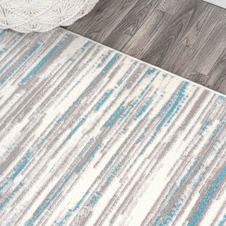 Lance Abstract Linear Stripe Area Rug