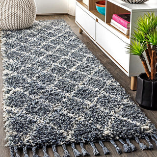 Wyoming Mercer Shag Plush Tassel Area Rug