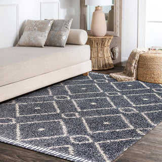 Sedona Mercer Shag Plush Tassel Area Rug