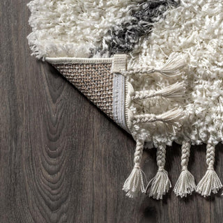 Sedona Mercer Shag Plush Tassel Area Rug