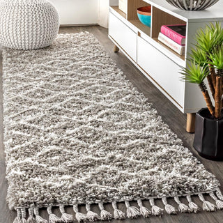 Sedona Mercer Shag Plush Tassel Area Rug