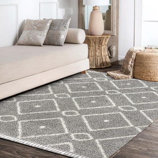 Sedona Mercer Shag Plush Tassel Area Rug