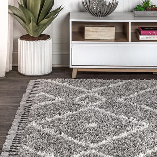 Sedona Mercer Shag Plush Tassel Area Rug