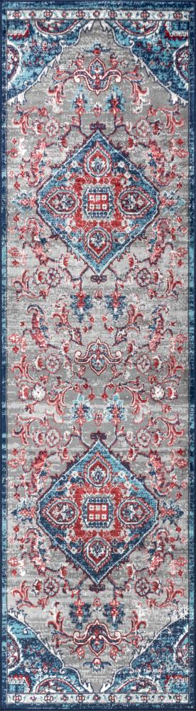 Matsue Modern Persian Vintage Medallion Area Rug