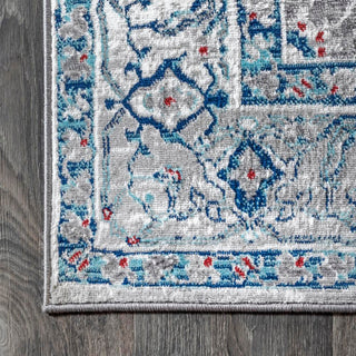 Mikaela Modern Persian Vintage Medallion Area Rug